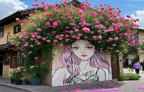 永福怎么设计网红打卡墙绘