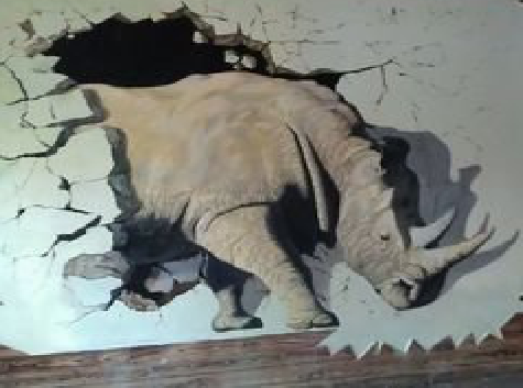 永福在墙绘中，如何绘制3D效果？