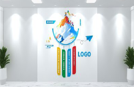 永福公司企业形象墙的工艺材料有哪些?